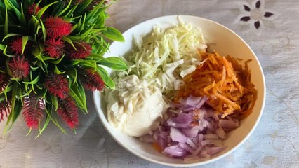 How to Make Coleslaw | Homemade Coleslaw Recipe | KFC Style Coleslaw Recipe By CWMAP