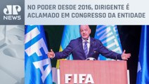 Gianni Infantino é reeleito presidente da Fifa até 2027