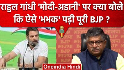 Rahul Gandhi के आरोपों पर Ravi Shankar Prasad ने उन्हें कैसे धो डाला ? | BJP | वनइंडिया हिंदी