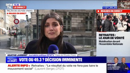 Retraites: Élisabeth Borne "assume d'être un fusible" en cas de recours au 49.3