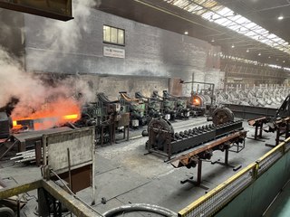 Corby Tata steelworks - inside the works