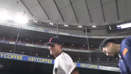Lars Nootbaar gives pep talk speech before game with Italy