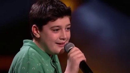 Toby Schloesser's Heartfelt Blind Audition on The Voice Kids Germany 🎤