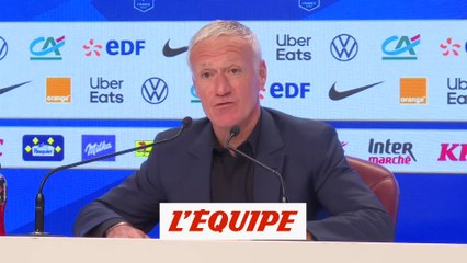 Deschamps sur Benzema : «Un sujet clos» - Foot - Bleus
