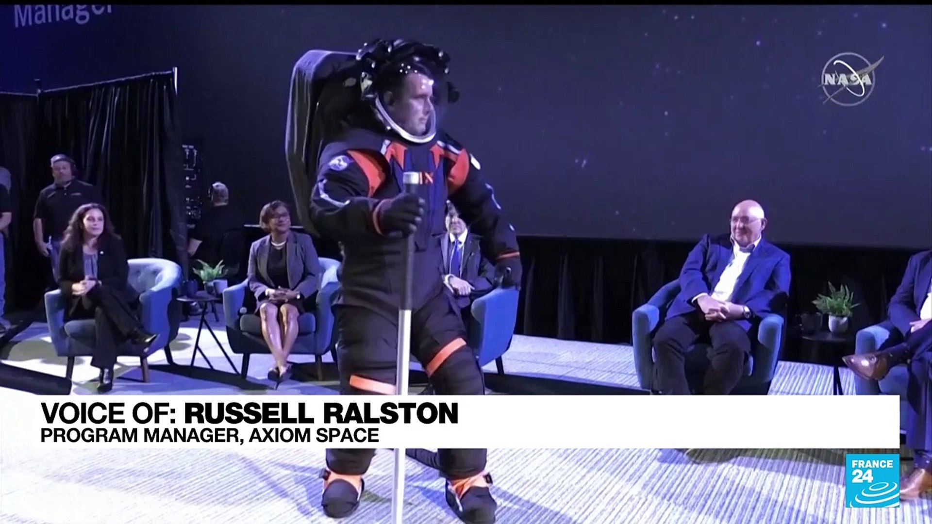 NASA unveils new spacesuit specially tailored for lunar wear - video  Dailymotion