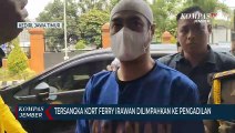 Tersangka KDRT Ferry Irawan Dilimpahkan ke PN Kota Kediri