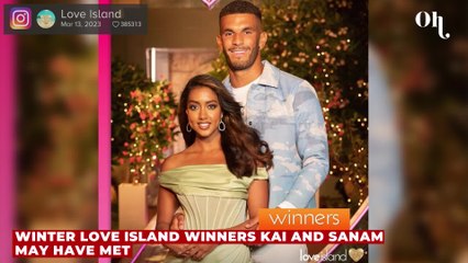 Love Island winners Kai and Sanam plan to move in together