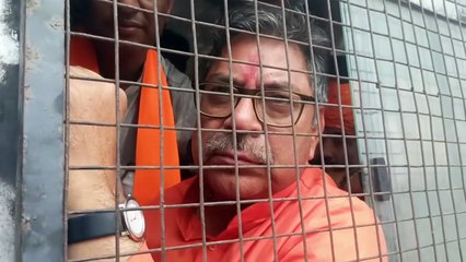 भाजपा प्रदेशाध्यक्ष पूनियां ने खटखटाया कलक्ट्रेट का गेट, इस कदर हंगामा...!