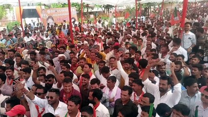 भाजपा प्रदेशाध्यक्ष पूनियां ने खटखटाया कलक्ट्रेट का गेट, इस कदर हंगामा...!