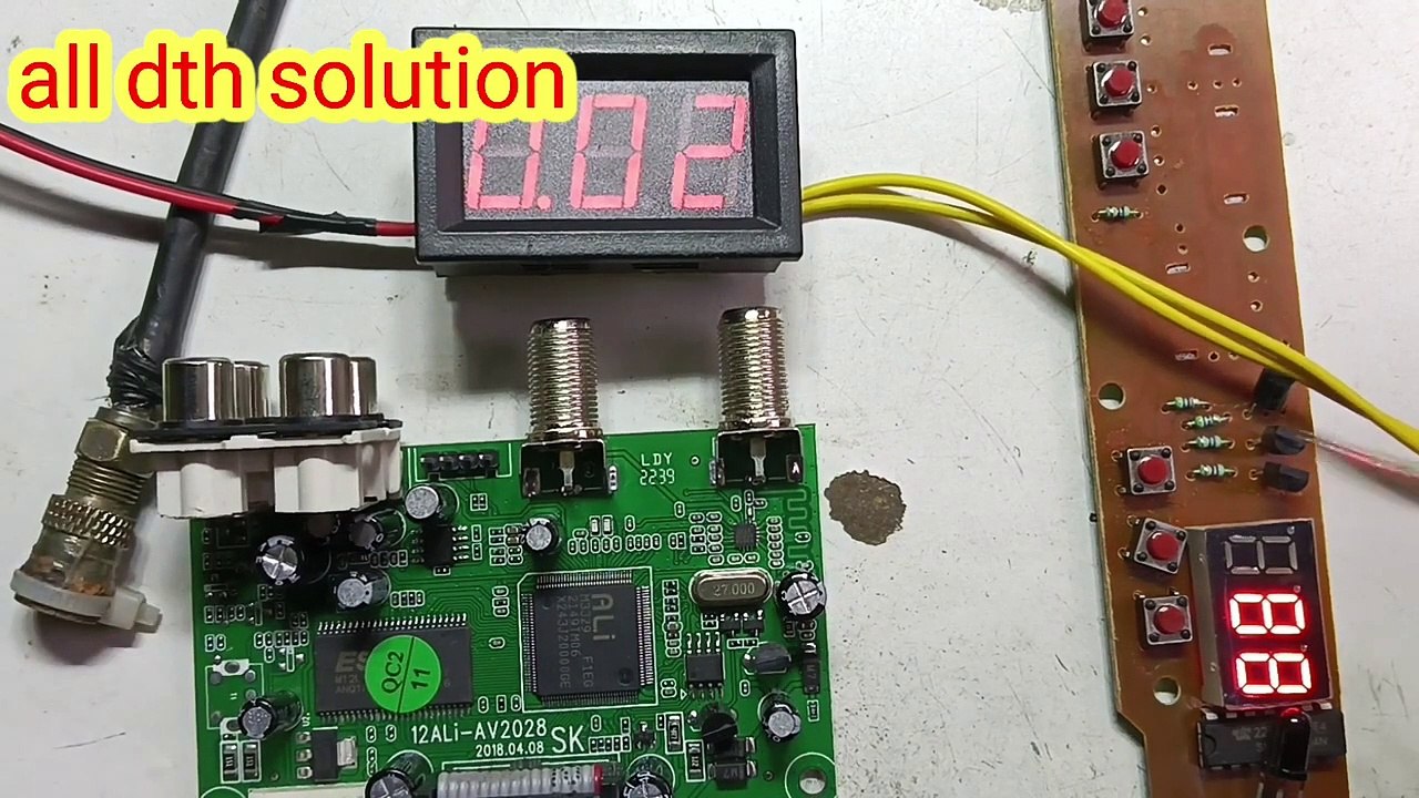 Free Dish पैनल 888 Show How To Repair Free Dish 888 Show On Pannel कभी 888 कभी 88 कैसे ठीक करेगे