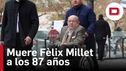 Muere el expresidente del Palau de la Música Fèlix Millet