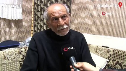 Şanlıurfa'da sele kapılan yaşlı adam kurtarılma öyküsünü anlattı