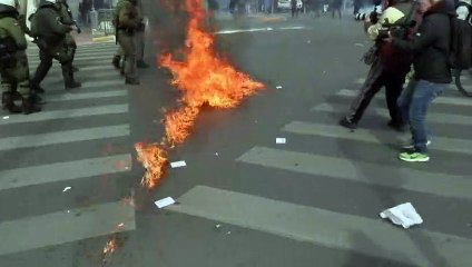 Confrontos violentos na Grécia