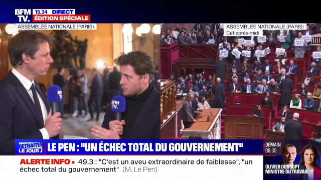 Julien Bayou (EELV) sur le 49.3: Je suis scandalisé de la manière dont ces irresponsables gouvernent ce pays