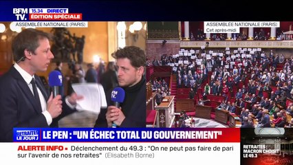 Retraites: pour Julien Bayou, le gouvernement est "prêt à mettre le pays à feu et à sang"