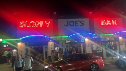 Late night spring break in Key West