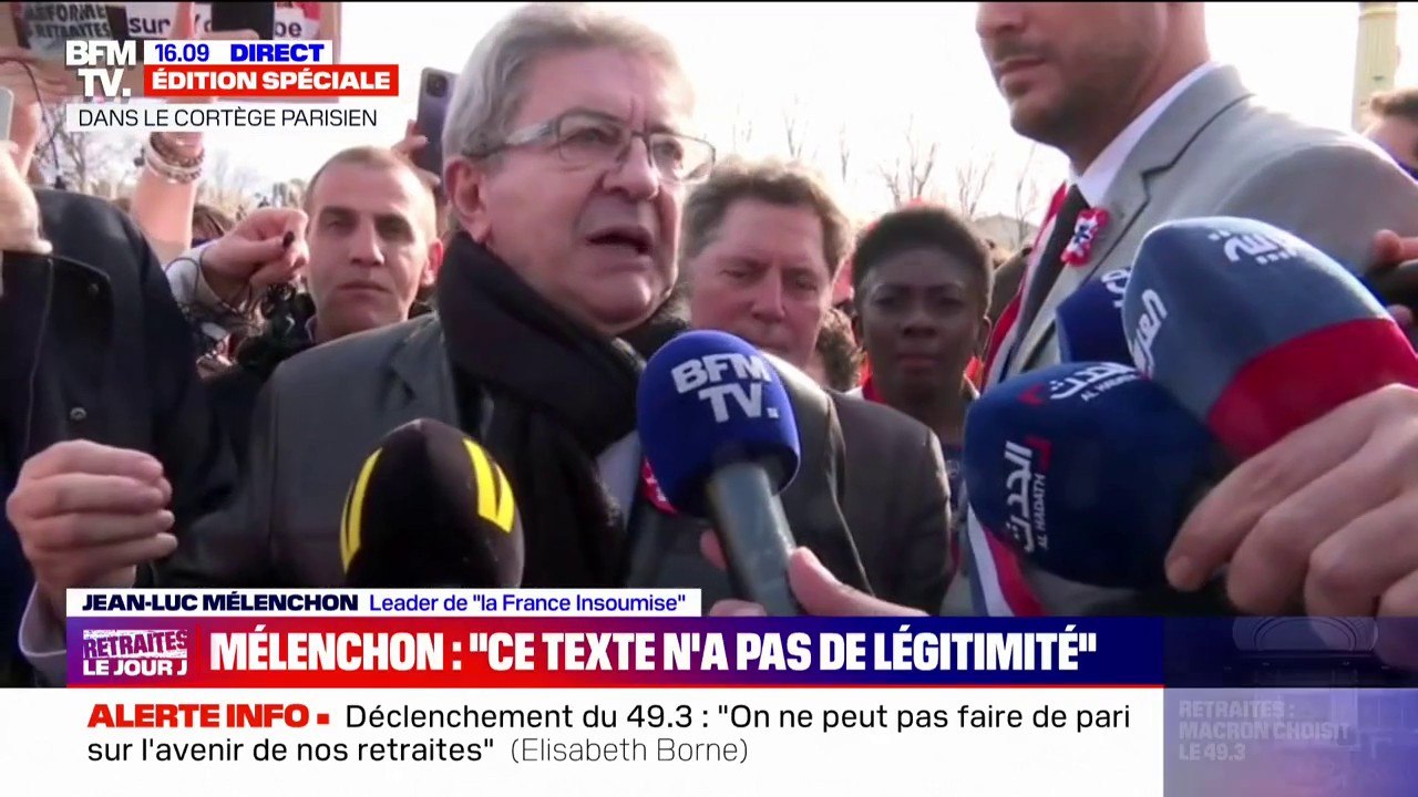 Jean-Luc Mélenchon: "Nous avons de bonnes chances d'avoir le dernier mot"