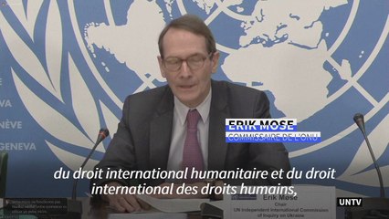 Les Russes ont commis de "nombreuses violations du droit international humanitaire" (ONU)
