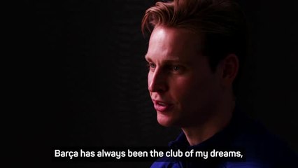 Télécharger la video: Frenkie de Jong dreaming of Clasico win and LaLiga title