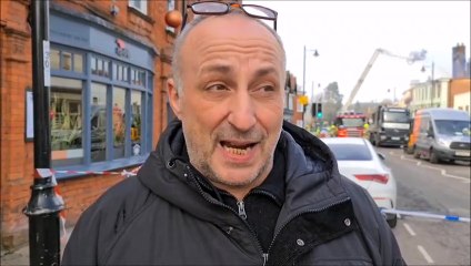 WATCH: Fire reaction Midhurst, where a The Angel Inn and other local businesses have been hit by a devastating fire