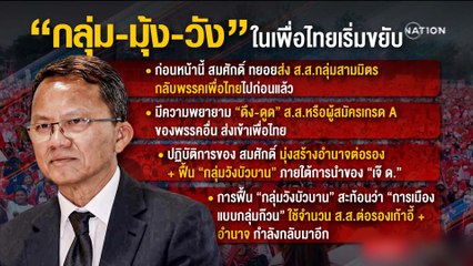 จับสัญญาณ "3 สตรีหลังม่าน" ขยับ! | ข่าวข้นคนข่าว | NationTV22