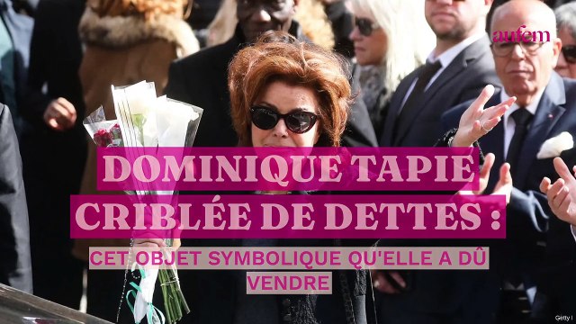 Dominique Tapie criblée de dettes : cet objet symbolique qu’elle a dû vendre