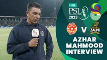 Azhar Mahmood Interview | Islamabad United vs Peshawar Zalmi | Match 32 | HBL PSL 8 | MI2T