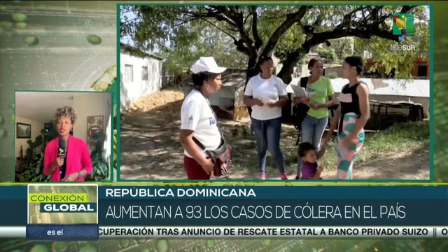 República Dominicana: Aumentan a 93 los casos de cólera en el país