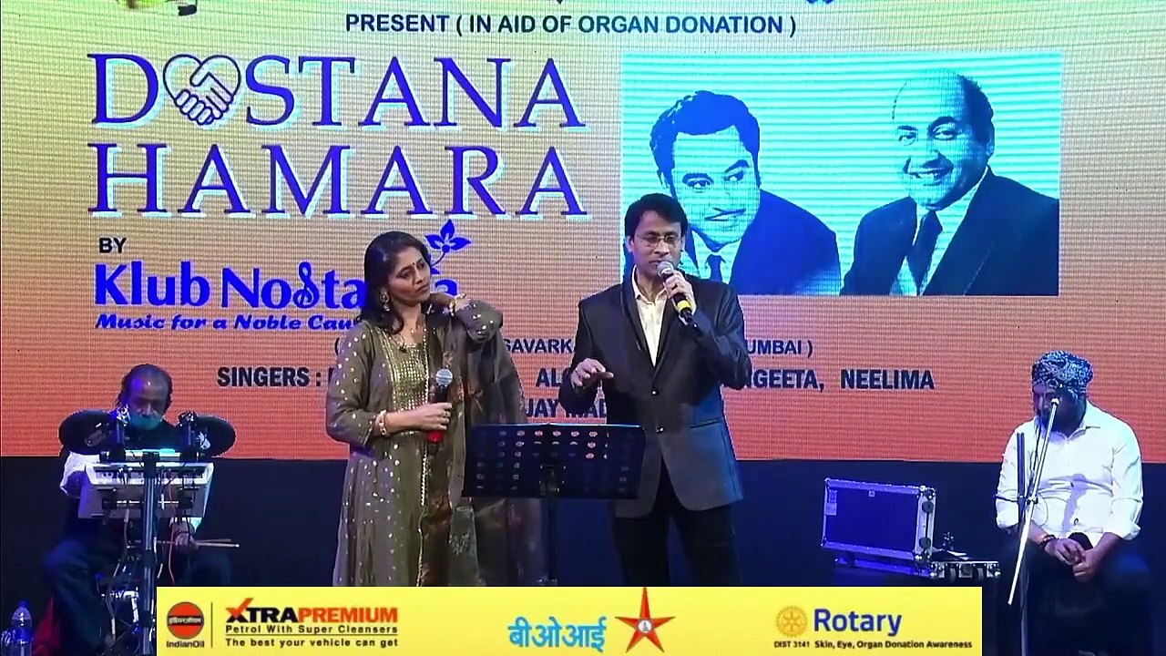 Isharo Isharo Mein Dil Lene Wale | Rafi aur Asha Bhosle Ki Yaden | Rana Chatterji & Sangeeta Melekar Live Cover Performing Romantic Love Song ❤❤ Saregama Mile Sur Mera Tumhara/मिले सुर मेरा तुम्हारा