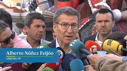 Feijóo se equivoca por tercera vez con el número de diputados del Congreso