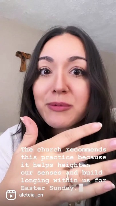 Why do Catholics cover their crucifixes and statues during lent?