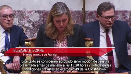 El Gobierno de Francia fuerza la aprobación de la reforma de las pensiones