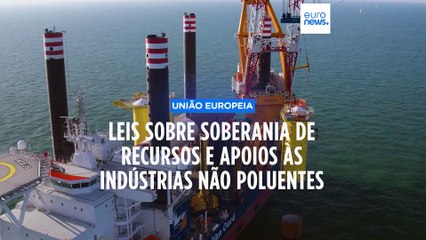 Télécharger la video: Lei das Matérias-Primas Críticas com metas para soberania industrial da UE