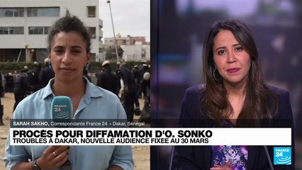 Procès pour diffamation d'Ousmane Sonko : troubles à Dakar, nouvelle audience fixée au 30 mars
