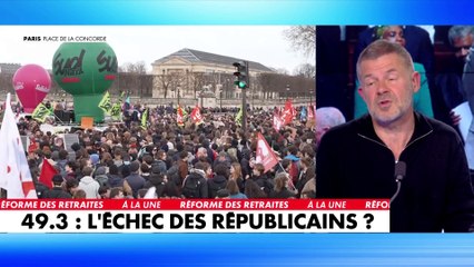 Eric Naulleau : «Pour l’instant, la manifestation est pacifique»