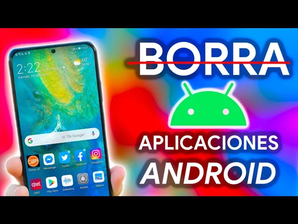 Cómo DESINSTALAR y ELIMINAR aplicaciones de FÁBRICA en ANDROID!!
