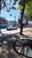 Carro pega fogo na Avenida Fernandes Lima, em Maceió