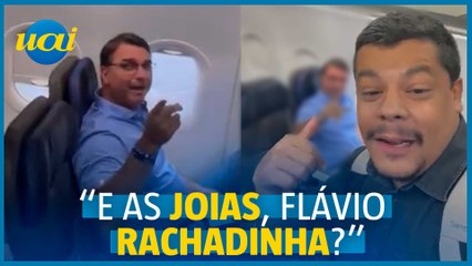 Download Video: Político chama Flávio Bolsonaro de 'Rachadinha'