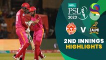 2nd Innings Highlights | Islamabad United vs Peshawar Zalmi | Match 32 | HBL PSL 8 | MI2T