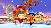 Wheels On The Bus - Christmas Song! +More Nursery Rhymes and Kids Songs | Little Baby Bum