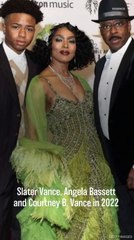 WATCH: Angela Bassett And Her Twins!