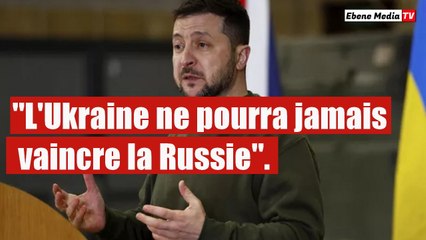 Ukraine: Les Britanniques exigent la reddition immédiate de Zelensky.
