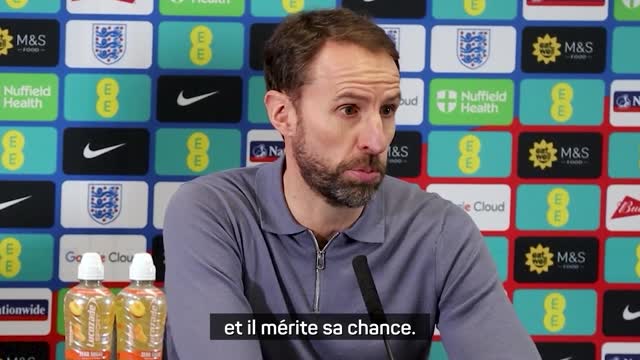 Angleterre - Southgate : "Toney mérite sa chance"