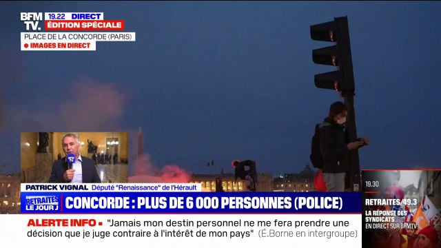 Recours au 49.3: Patrick Vignal (Renaissance) parle d'une journée pathétique