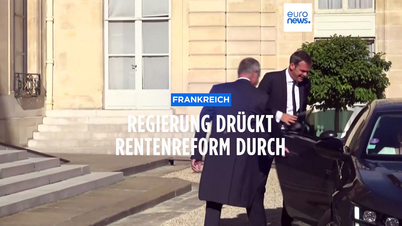 Frankreich: Macron drückt Rentenreform mit Artikel 49.3 durch