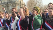 A Parigi manifestazione contro la riforma pensioni approvata