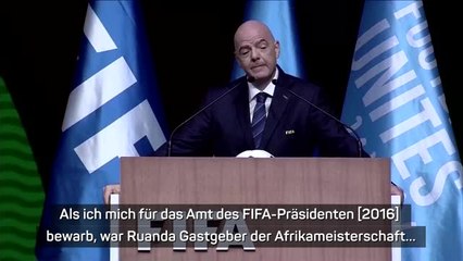 Infantino: "Konnte also auf keinen Fall aufgeben"