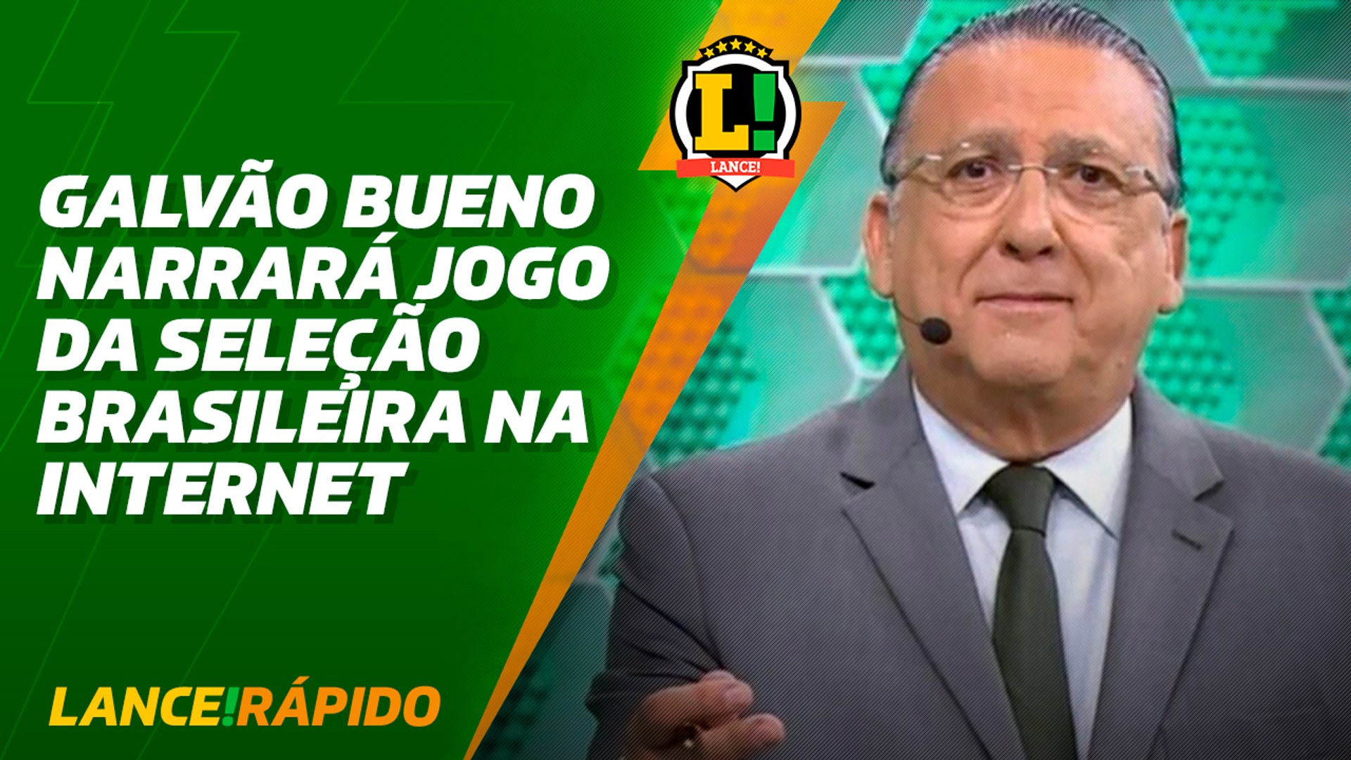 TNT Sports Brasil - HAJA CORAÇÃO, AMIGO! O Galvão não curtiu nada o  resultado do jogo da #SeleçãoBrasileira