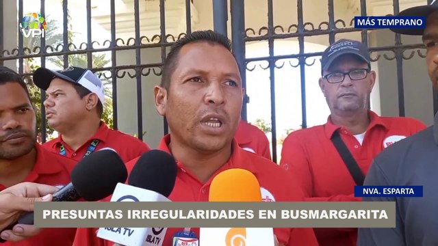 Trabajadores de BusMargarita denuncian presuntas irregularidades laborales - 16Mar