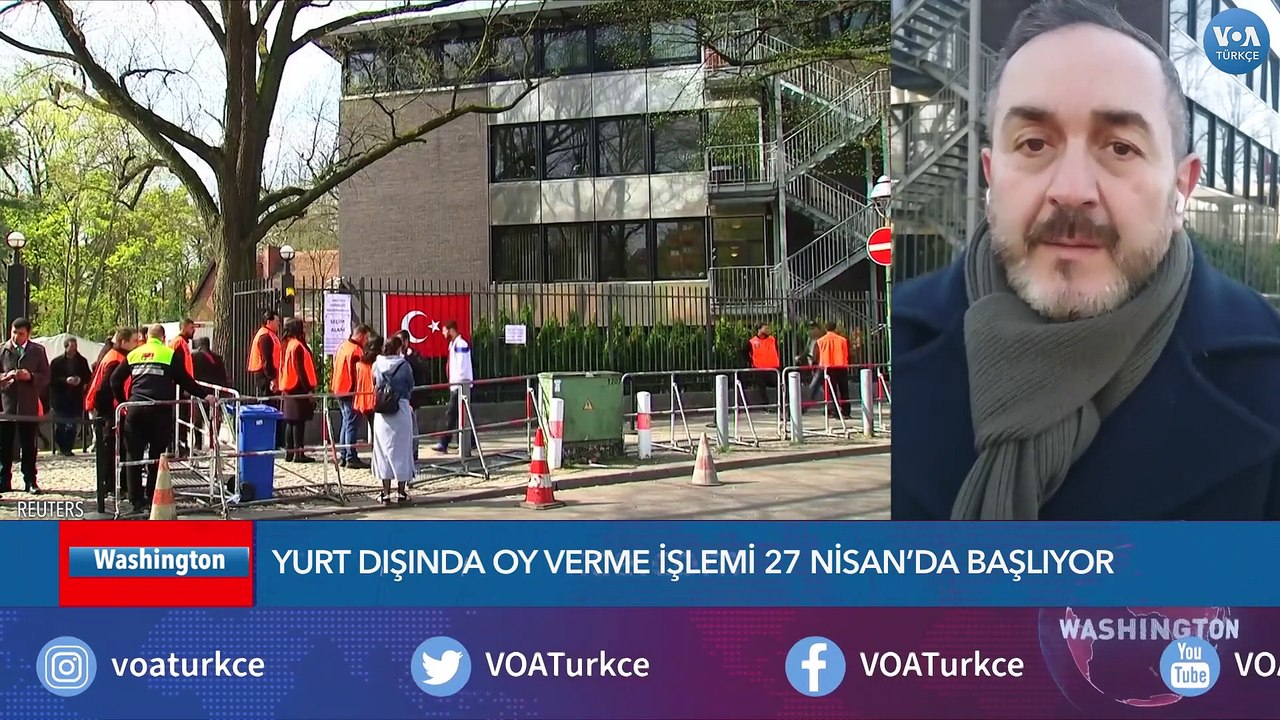 Yurt Dışında Oy Verme İşlemi 27 Nisan’da Başlıyor